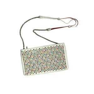 Christian Louboutin Rainbow Studded Crossbody Bag